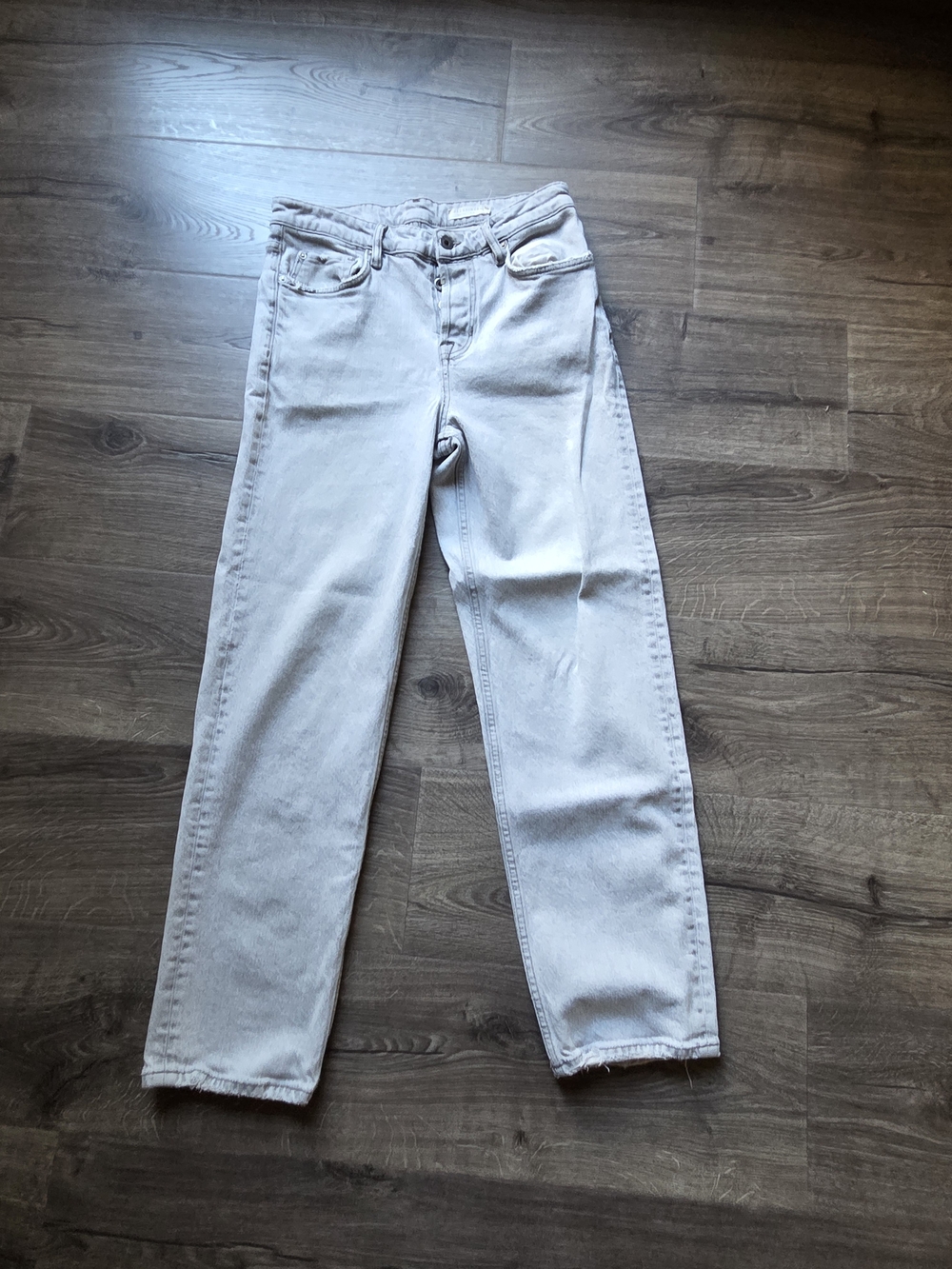 AllSaints Light Wash Denim Jeans - Pale Blue